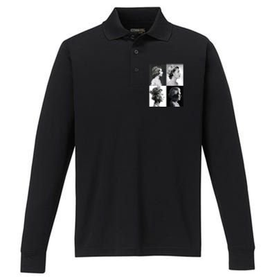 Queen II Elizabeth Of England 1920 2022 Performance Long Sleeve Polo