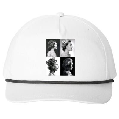 Queen II Elizabeth Of England 1920 2022 Snapback Five-Panel Rope Hat