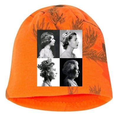 Queen II Elizabeth Of England 1920 2022 Kati - Camo Knit Beanie