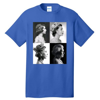 Queen II Elizabeth Of England 1920 2022 Tall T-Shirt