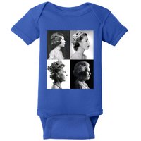 Queen II Elizabeth Of England 1920 2022 Baby Bodysuit