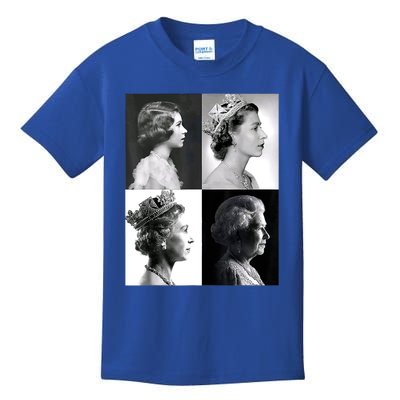 Queen II Elizabeth Of England 1920 2022 Kids T-Shirt