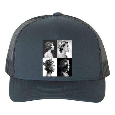 Queen II Elizabeth Of England 1920 2022 Yupoong Adult 5-Panel Trucker Hat