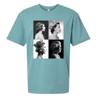 Queen II Elizabeth Of England 1920 2022 Sueded Cloud Jersey T-Shirt