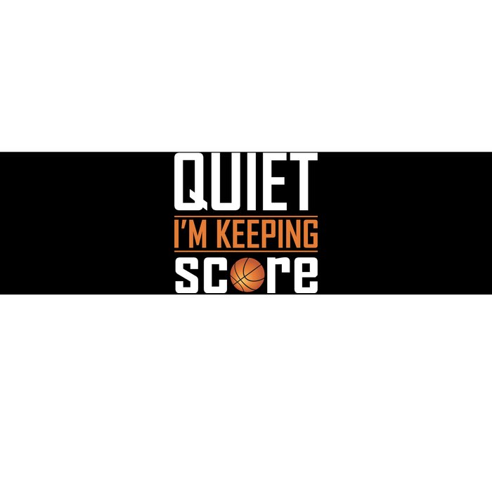 Quite I'm Keeping Score Bumper Sticker