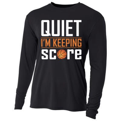 Quite I'm Keeping Score Cooling Performance Long Sleeve Crew