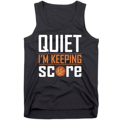 Quite I'm Keeping Score Tank Top