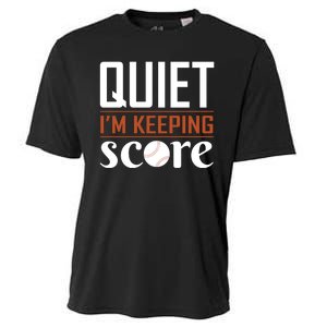 Quiet Im Keeping Score Cooling Performance Crew T-Shirt