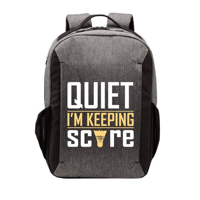 Quiet I'm Keeping Score Vector Backpack