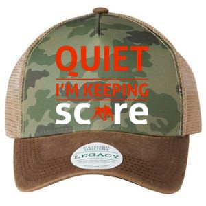 Quiet I'm Keeping Score Legacy Tie Dye Trucker Hat