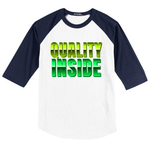 Quality Inside Meaningful Gift Baseball Sleeve Shirt