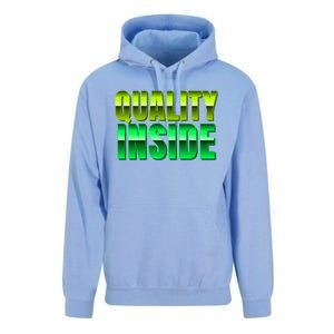 Quality Inside Meaningful Gift Unisex Surf Hoodie