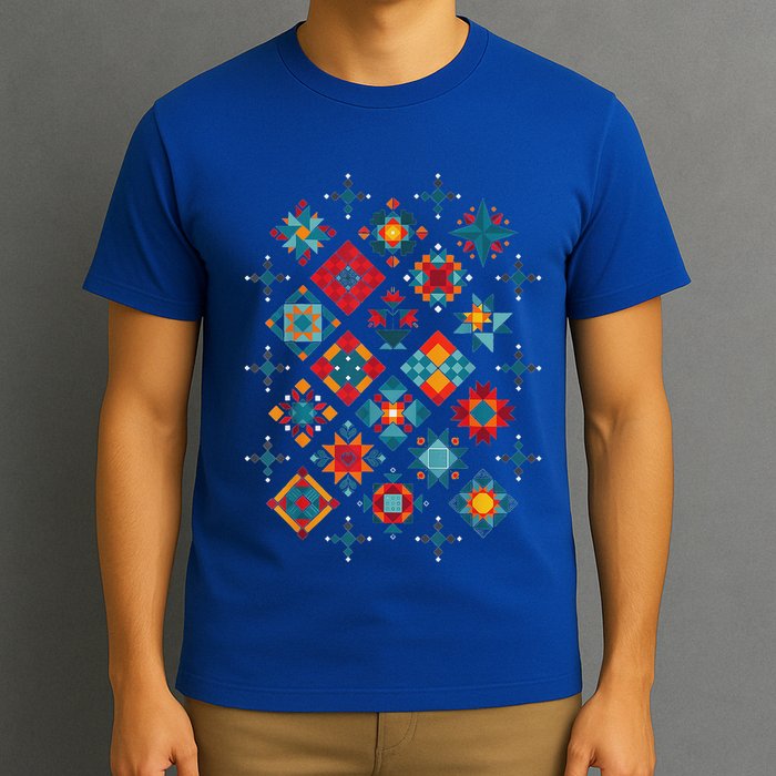 Quilting I Still Play With Blocks Quilt T-Shirt