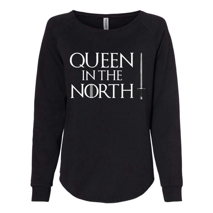 Queen In The North Easy Halloween Costume Womens California Wash Sweatshirt