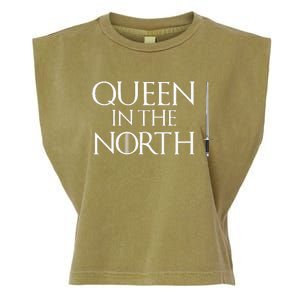 Queen In The North Easy Halloween Costume Garment-Dyed Women's Muscle Tee