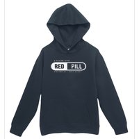 Quote I Took The Red Pill I'm Awake Not Woke Urban Pullover Hoodie