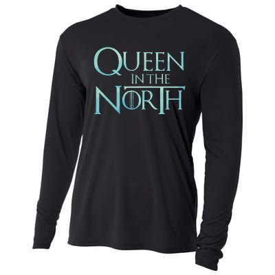 Queen In The North Cooling Performance Long Sleeve Crew