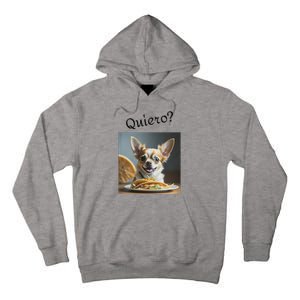 Quiero! I Want Taco! Funny Retro Chihuahua Tall Hoodie