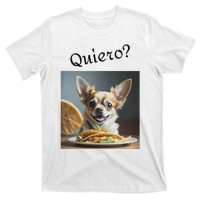 Quiero! I Want Taco! Funny Retro Chihuahua T-Shirt