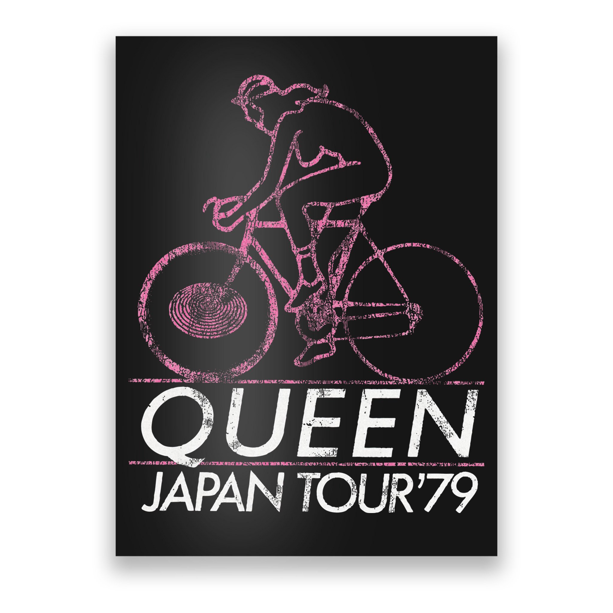 Queen Japan 1979 Poster
