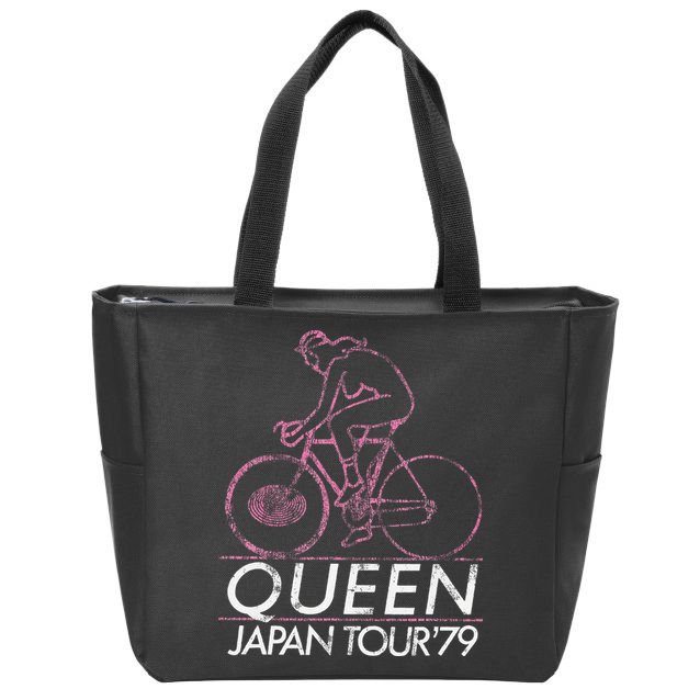 Queen Japan 1979 Zip Tote Bag