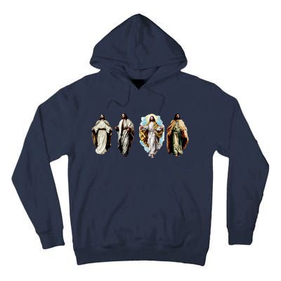 Quad Jesus Art Tall Hoodie