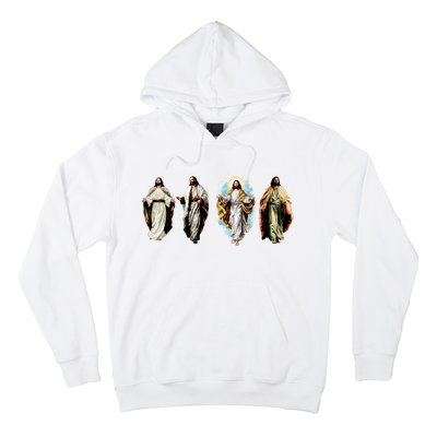 Quad Jesus Art Hoodie