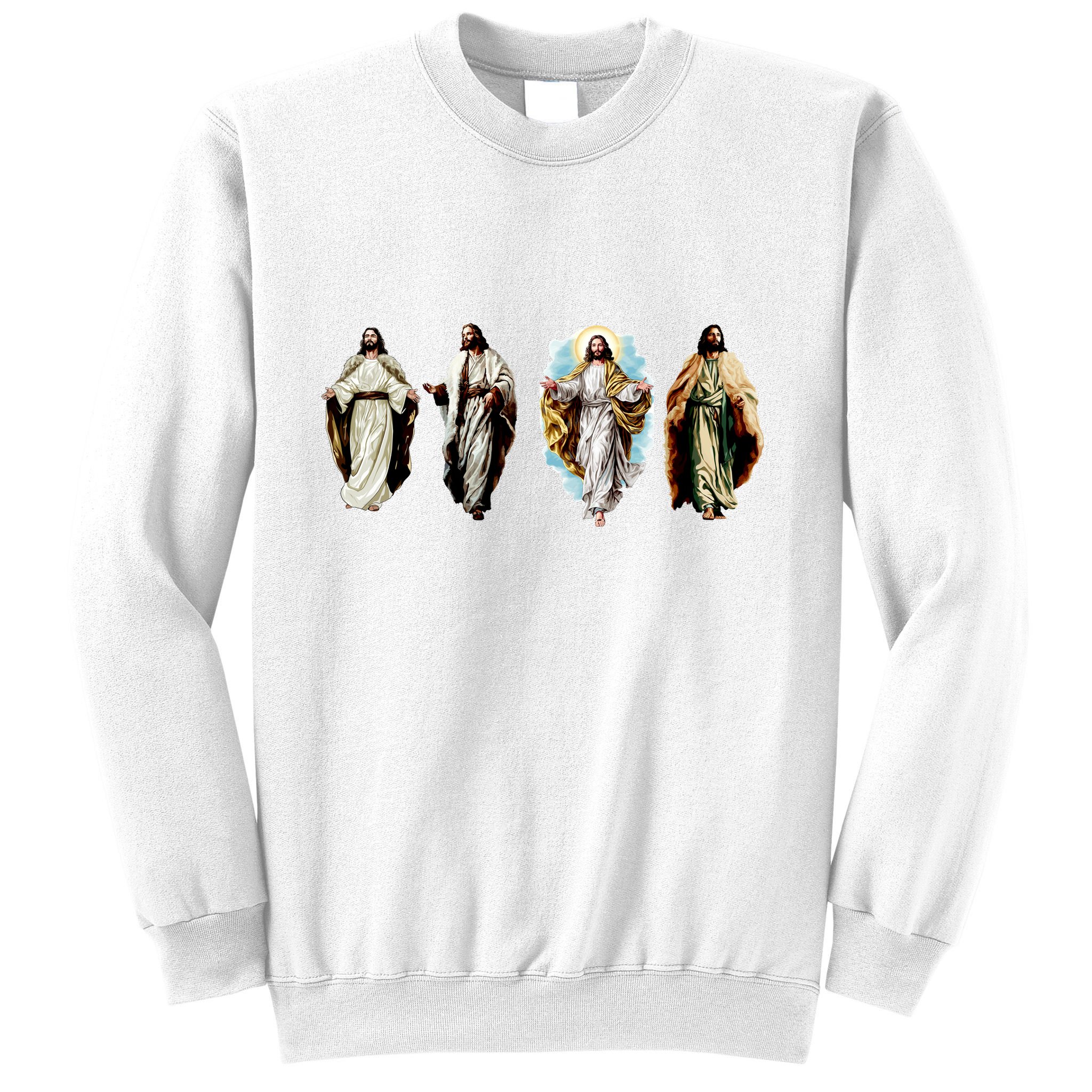 Quad Jesus Art Sweatshirt