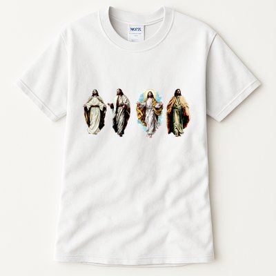 Quad Jesus Art Tall T-Shirt