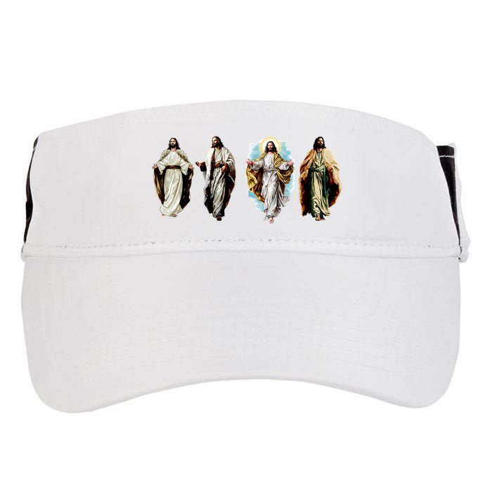 Quad Jesus Art Adult Drive Performance Visor