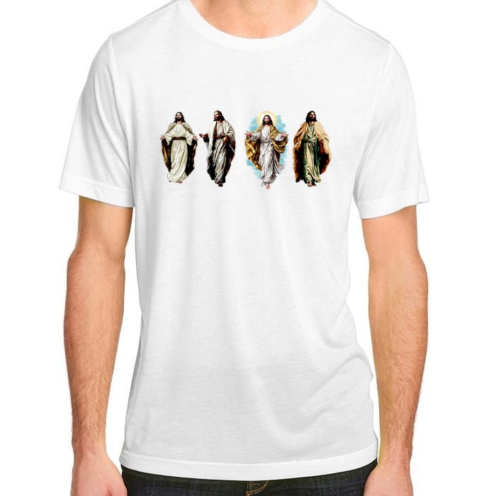 Quad Jesus Art Adult ChromaSoft Performance T-Shirt