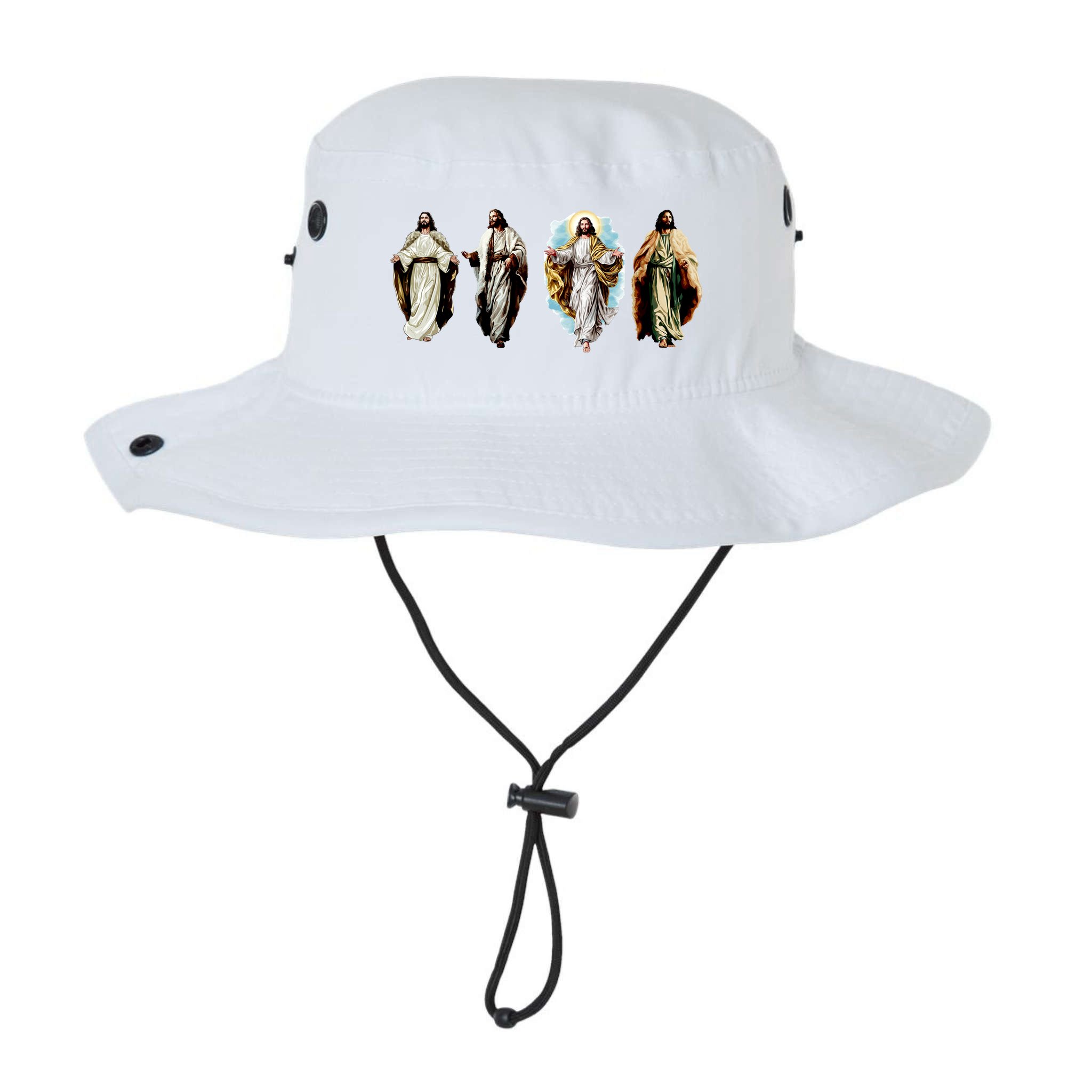 Quad Jesus Art Bucket Hat