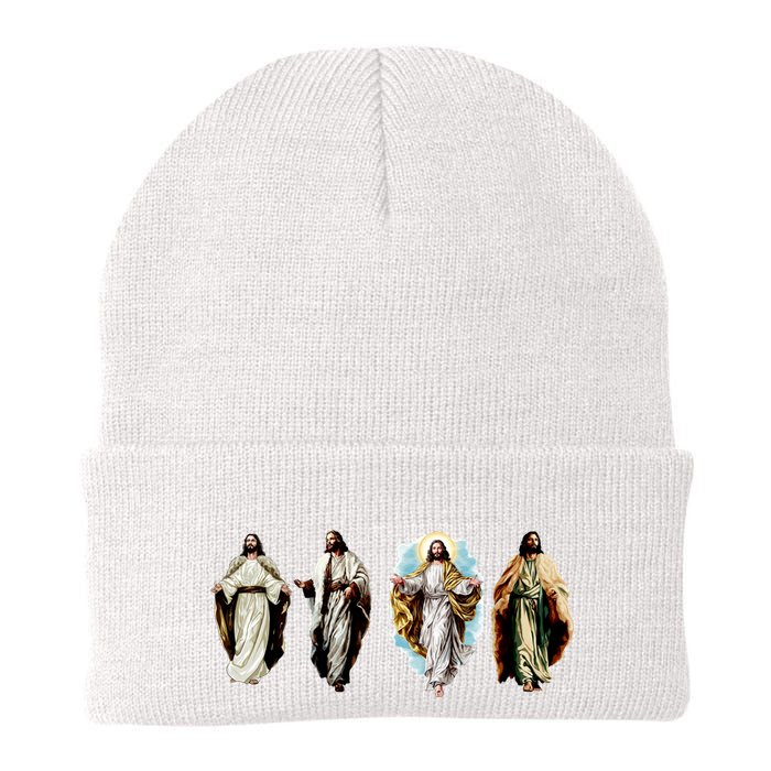 Quad Jesus Art Beanie