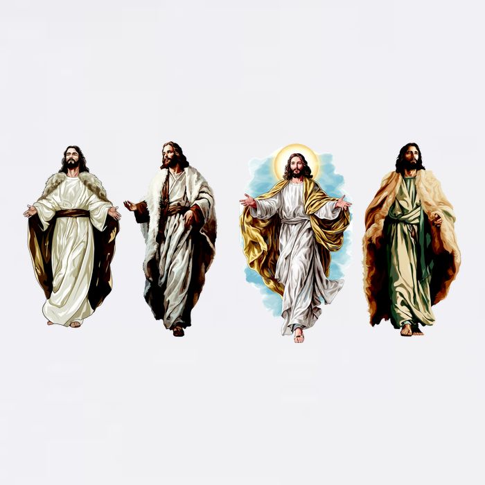 Quad Jesus Art Beanie
