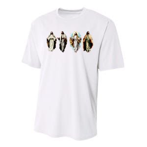 Quad Jesus Art Performance Sprint T-Shirt