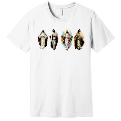 Quad Jesus Art Premium T-Shirt