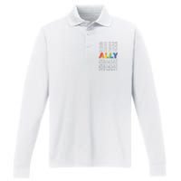 Queer Joy Is Resistance Lgbt Lgbtq Pride Month Performance Long Sleeve Polo