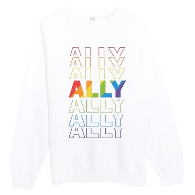 Queer Joy Is Resistance Lgbt Lgbtq Pride Month Premium Crewneck Sweatshirt