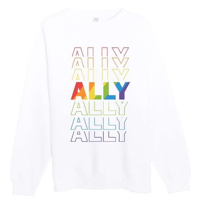 Queer Joy Is Resistance Lgbt Lgbtq Pride Month Premium Crewneck Sweatshirt