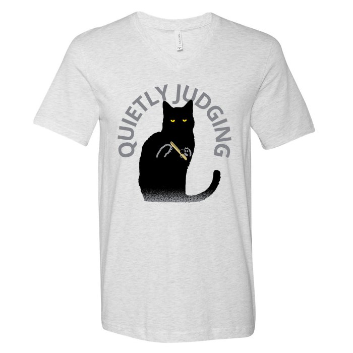 QUIETLY JUDGING LIMITED EDITION V-Neck T-Shirt