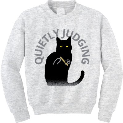 QUIETLY JUDGING LIMITED EDITION Kids Sweatshirt
