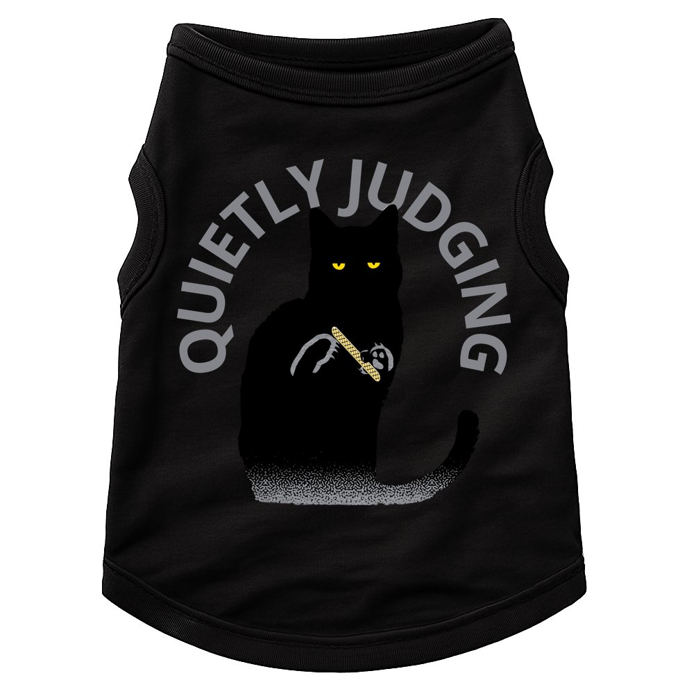 QUIETLY JUDGING LIMITED EDITION Doggie Tank