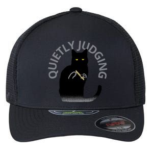 QUIETLY JUDGING LIMITED EDITION Flexfit Unipanel Trucker Cap