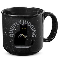 QUIETLY JUDGING LIMITED EDITION 15oz Campfire Ceramic Mug