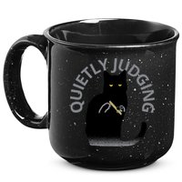 QUIETLY JUDGING LIMITED EDITION 15oz Campfire Ceramic Mug
