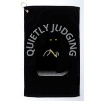 QUIETLY JUDGING LIMITED EDITION Golf Towel
