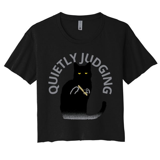 QUIETLY JUDGING LIMITED EDITION Crop Top