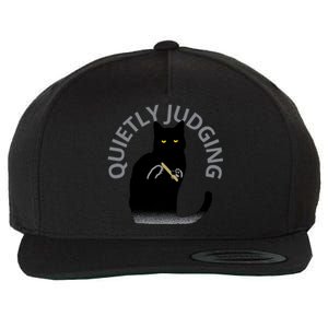 QUIETLY JUDGING LIMITED EDITION Wool Snapback Cap