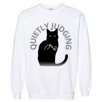 QUIETLY JUDGING LIMITED EDITION Garment-Dyed Sweatshirt