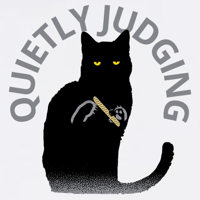QUIETLY JUDGING LIMITED EDITION Garment-Dyed Sweatshirt